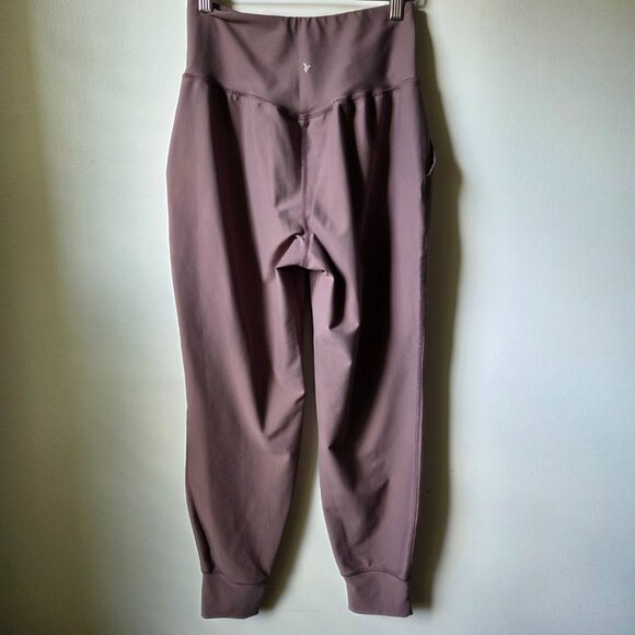 EUC OLD NAVY ACTIVE POWERSOFT HIGH RISE LEGGINGS JOGGERS WITH POCKETS SIZE M - Picture 2 of 15